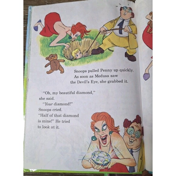 Vintage Walt Disney Book Lot – Pinocchio (1973), The Rescuers (1977), Thumper... - Picture 10 of 12